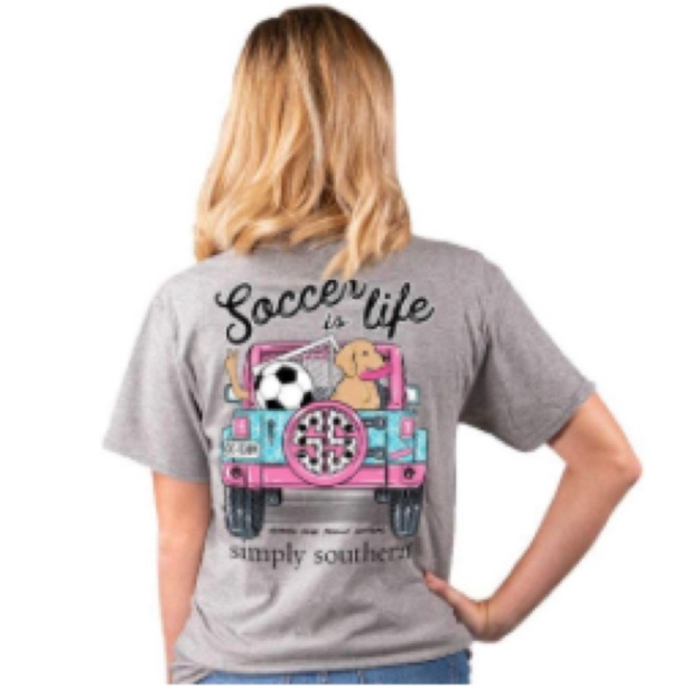 Soccer is Life Simply Southern Shirt